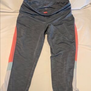 Tangerine Gray and Pink Leggings